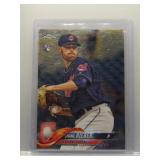 Shane Bieber 2018 Topps Chrome rookie