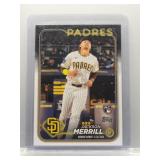 Jackson Merrill 2024 Topps Update rookie