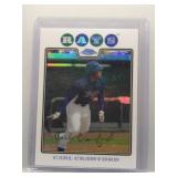 Carl Crawford 2008 Topps Chrome Refractor