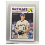 Jacob Misiorowski 2026 Topps Heritage rookie