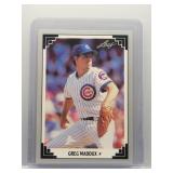 Greg Maddux 1991 Leaf