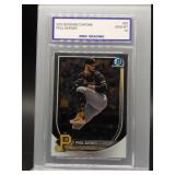 Paul Skenes 2025 Bowman Chrome BMG 10
