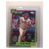 Alec Bohm 2025 Topps '90 Chrome mojo