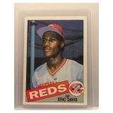Eric Davis 1985 Topps Rookie