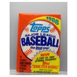 1988 Topps Baseball Sealed Wax Pack