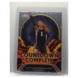 Victor Wembanyama 2025 Topps Chrome Countdown