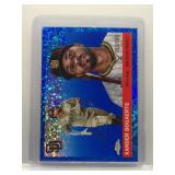 Xander Bogaerts 2025 Topp Chrome blue glitter /199