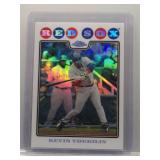 Kevin Youkilis 2008 Topps Chrome Refractor