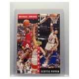 Michael Jordan/Scottie Pippen 1992 Upper Deck...