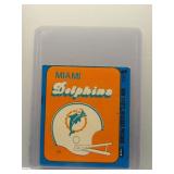 Miami Dolphins 1978 Fleer sticker