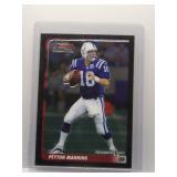 Peyton Manning 2003 Bowman Chrome