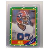 Andre Reed 1986 Topps Rookie