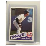 Don Mattingly 1985 Topps