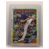 Justin Verlander 2023 Topps '88 Chrome mojo