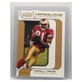 Terrell Owens 2009 Topps Unique Gold /25
