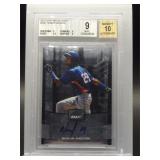 Nomar Mazara 2013 Leaf Metal Beckett 9/Auto 10