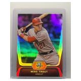 Mike Trout 2012 Bowman Platinum ref.