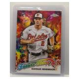 Gunnar Henderson Rookie 2023 Topps Chrome Rookie
