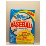 1989 Topps Baseball Sealed Wax Pack