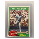 Mike Schmidt 1981 Topps All-Star