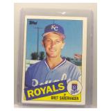 Bret Saberhagen 1985 Topps Rookie
