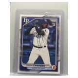Junior Caminero 2024 Bowman rookie