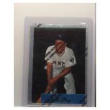 Willie Mays 1996 Topps Commemorative #4