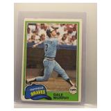 Dale Murphy 1981 Topps