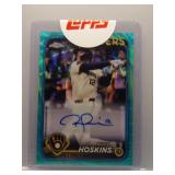 Rhys Hoskins 2024 Topps Chrome auto aqua /199