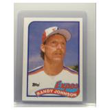 Randy Johnson 1989 Topps Rookie