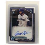 Ben Williamson 2024 1st Bowman Chrome auto