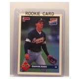 Chipper Jones 1993 Donruss rookie