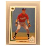 Chipper Jones 1991 Upper Deck Top Prospect RC