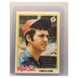 Fred Lynn 1978 Topps