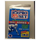 1991 ProSet Series 1 Football Sealed Pack