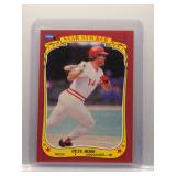 Pete Rose 1986 Fleer Star Sticker