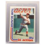 Tom Seaver 1982 Topps In Action