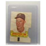 Mel Stottlemyre 1966 Topps Rub Offs