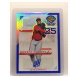 Ricardo Cabrera 2025 Prospect Edition auto blue...