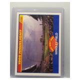 Wrigley Field first night game 1989 Score