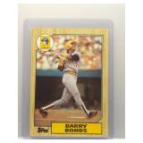 Barry Bonds 1987 Topps Rookie