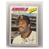 Don Baylor 1977 Topps