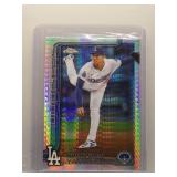 Yoshinobu Yamamoto 2025 Topps Chrome hyper