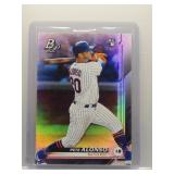 Pete Alonso 2019 Bowman Platinum rookie