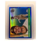 Manny Machado 2025 Topps Chrome Platinum blue...