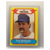 Don Mattingly 1988 Nestle