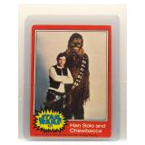 Han Solo Chewbacca 1977 Topps Star Wars
