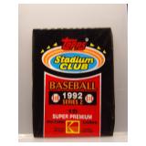 1992 Stadium Club Series 2 Baseball Sealed Pack