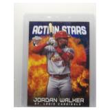 Jordan Walker 2023 Topps Chrome Action Stars...