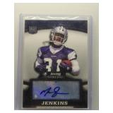 Mike Jenkins Rookie Auto 2008 Bowman Sterling